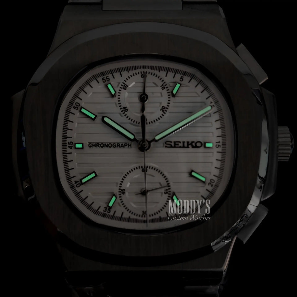 Nautiko Chrono White