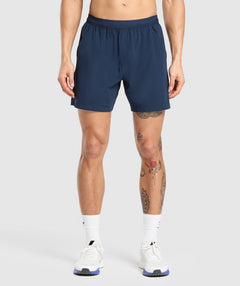 Gymshark Hybrid 6" Shorts - Navy