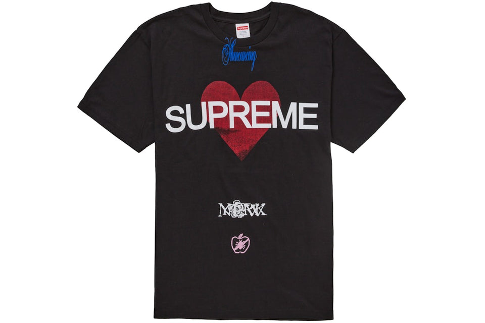 Supreme Announcing T-Shirt Black