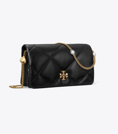 Kira Diamond Quilt Charm Crossbody