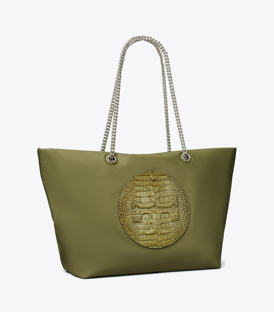 Ella Croc Chain Tote