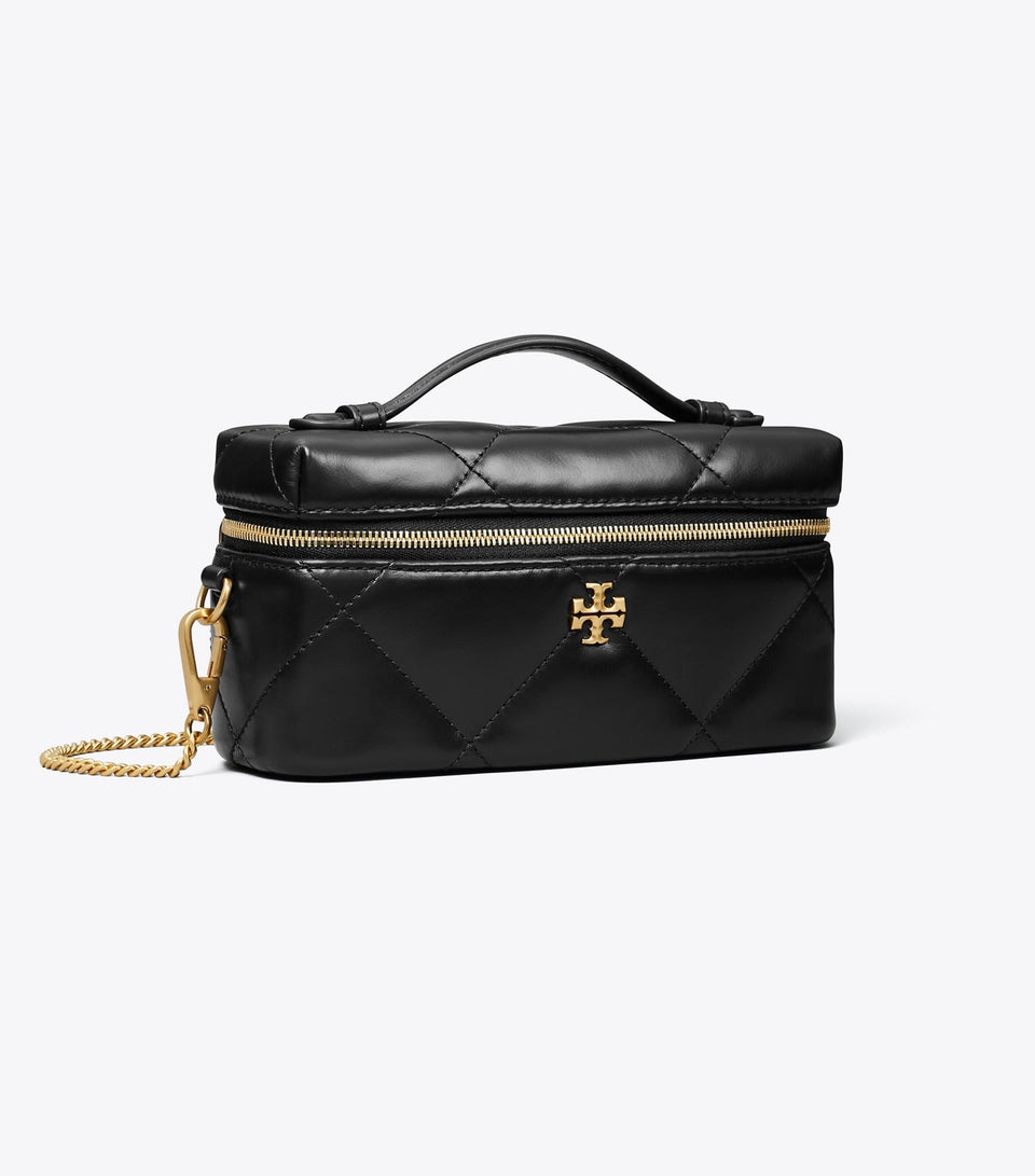 Kira Diamond Quilt East-West Vanity Case