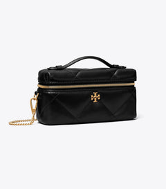Kira Diamond Quilt Charm East-West Vanity Case