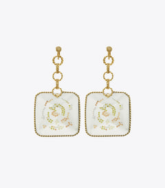 Runway Swirl Drop Earrings