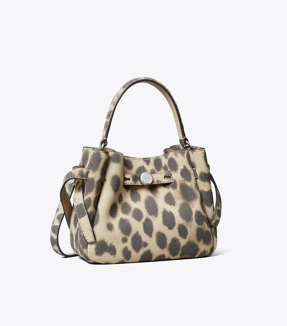 Mini Romy Suede Bucket Bag