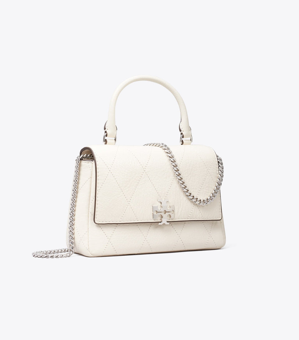 Mini Charlie Quilted Top-Handle Crossbody