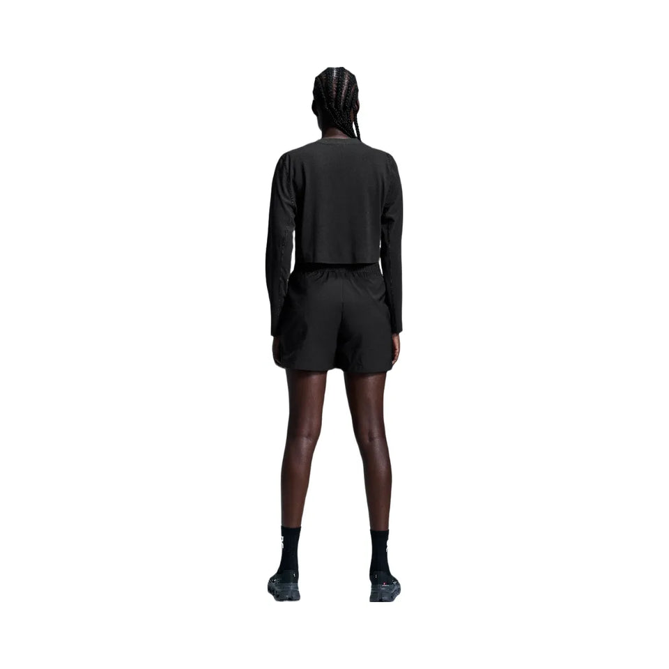 On Active Long-T Crop Black