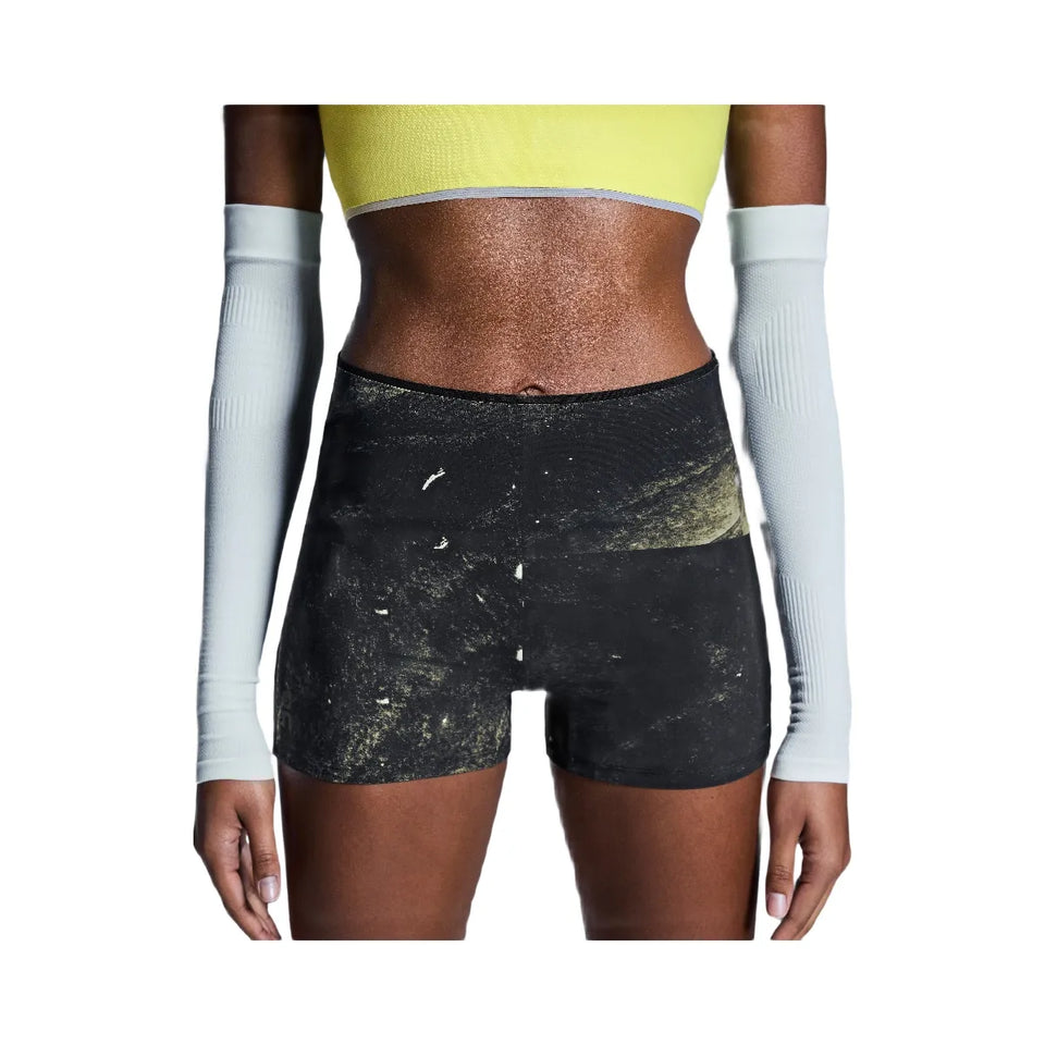On Race Tights Shorts Black Limelight