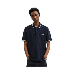 Coach Signature Trim Polo Navy