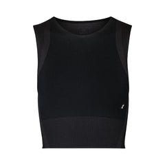 On Studio Knit Crop Black Eclipse