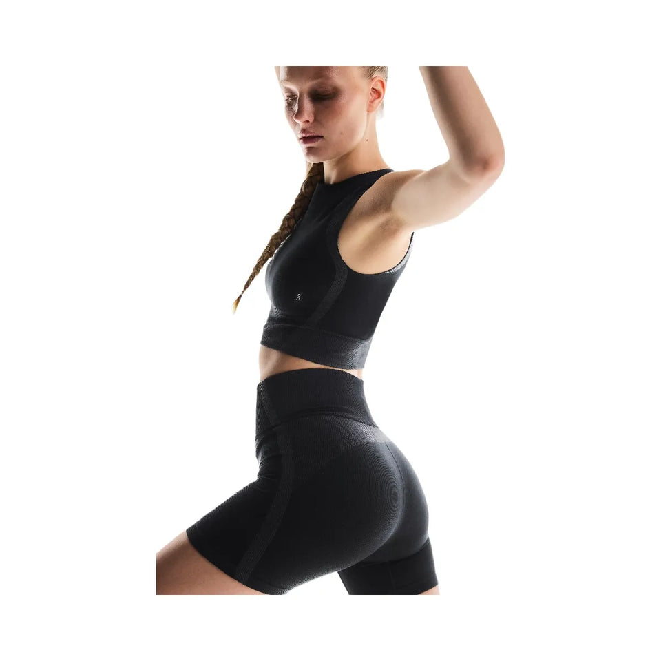 On Studio Knit Crop Black Eclipse