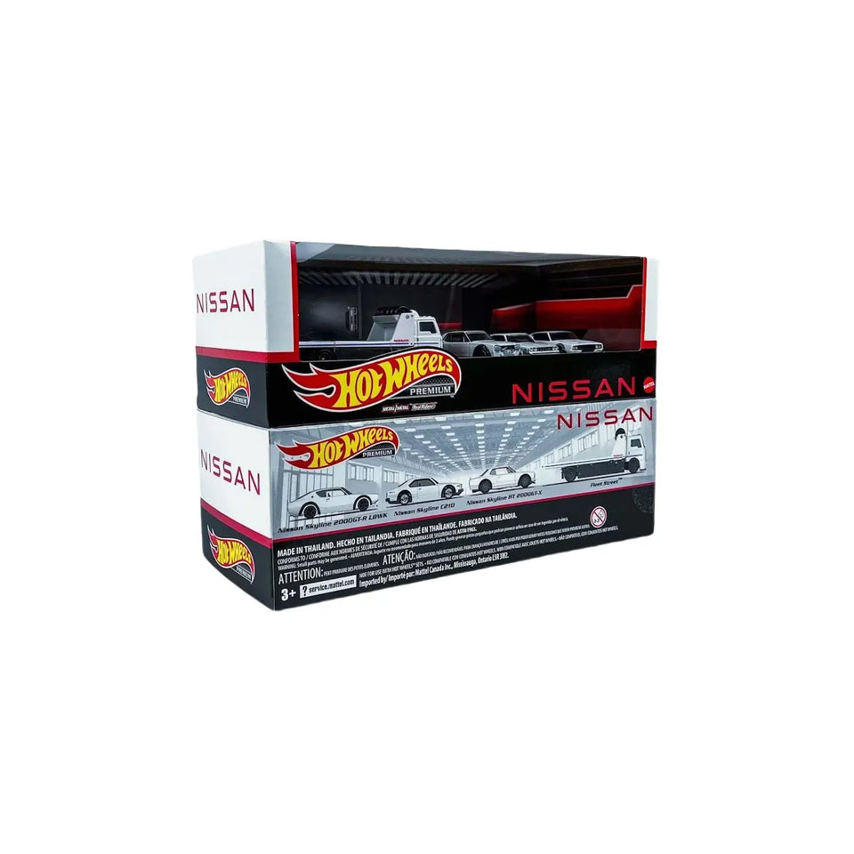 Hot Wheels Premium Nissan Skyline GT-R Garage Box Set