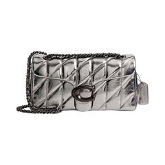 Coach Tabby Shoulder Bag 26 With Quilting Pewter-Anthracite