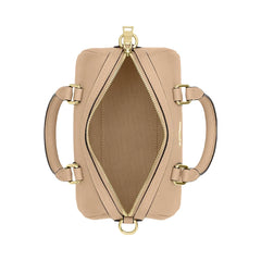 Coach Mini Rowan Crossbody Bag In Signature Leather Pebbled Leather-Im-Oat