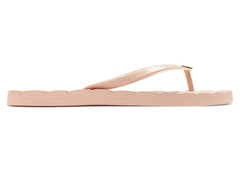 Tory Burch Kira Flip Flops Meadowsweet Gold Pink (Women's)