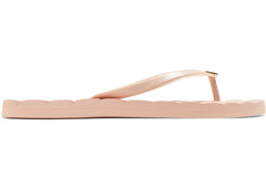 Tory Burch Kira Flip Flops Meadowsweet Gold Pink (Women's)