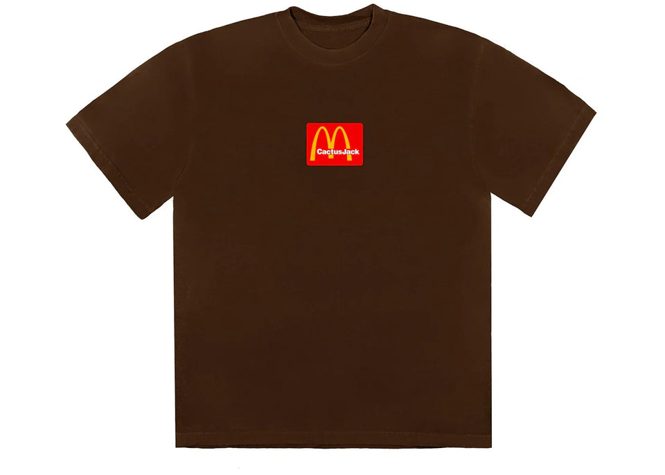 Travis Scott x Mcdonald'S Sesame Iii T-Shirt Brown