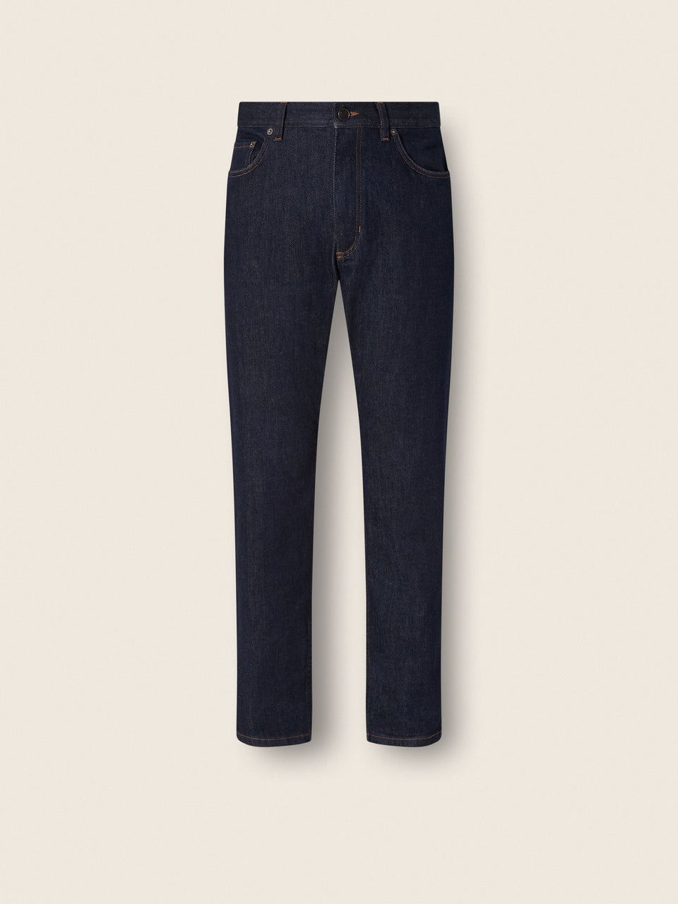 Zegna Dark Blue Rinse-Washed Stretch Cotton Roccia Jeans