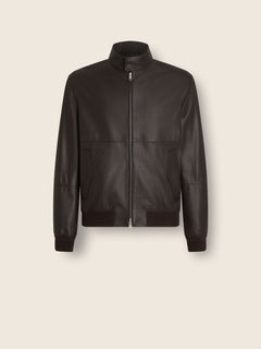 Zegna Nappa Leather Bomber