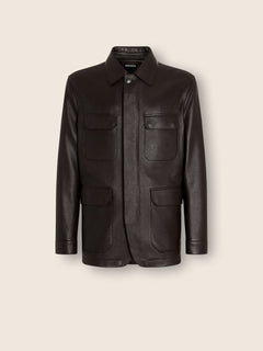 Zegna Deerskin Field Jacket