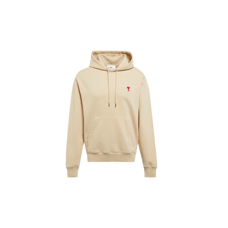Ami Paris Ami de Coeur cotton jersey Hoodie