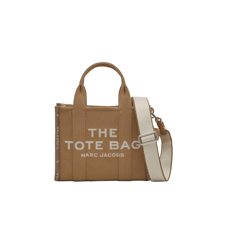Marc Jacobs Jacquard Small Tote Bag Camel