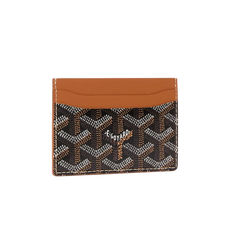 Goyard Saint-Sulpice Card Wallet (Black & Tan)