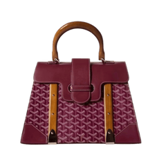 Goyard Saigon Structure Mini Bag Burgundy