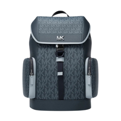 Michael Kors Cooper Medium Signature Logo City Backpack Admirl Multi