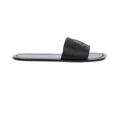 Varsicool leather slides (Black)