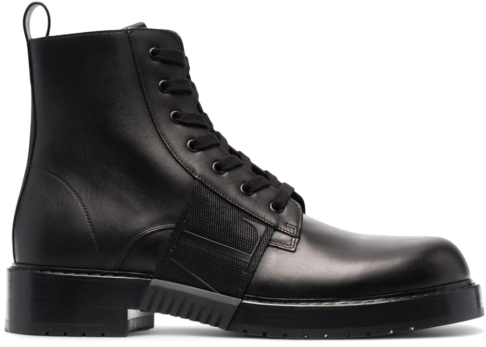 Valentino Garavani VL7N City Combat Boots Black