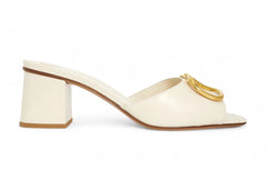 Valentino V Logo Signature Sandal Ivory (Women's)