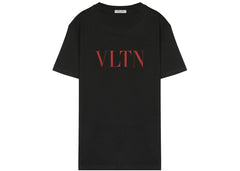 Valentino VLTN Print T-Shirt Black/Red