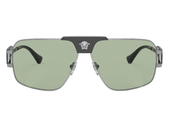 Versace Aviator Sunglasses Green Gunmetal (VE2251 1001/2)
