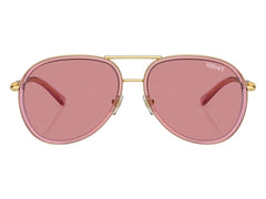 Versace Aviator Sunglasses Pink Pink Transparent (VE2260 100284)