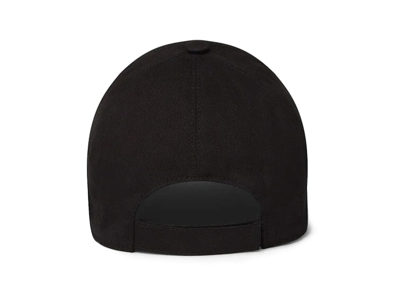 Versace Embroidered Logo Cap Black/Gold