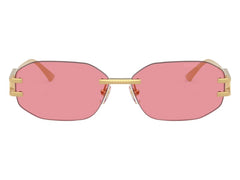 Versace Geometric Sunglasses Pink Gold (VE2274 100284)