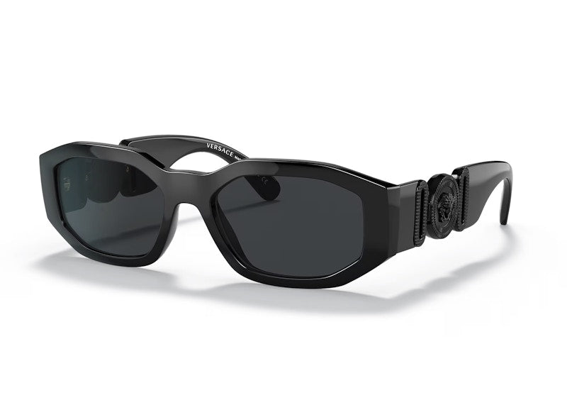 Versace Maxi Medusa Biggie Sunglasses Black/Dark Grey (VE4361-536087-53 53)