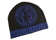 Versace Medusa Beanie Black/Blue