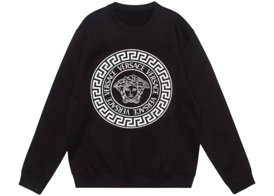 Versace Medusa Logo Sweatshirt Black