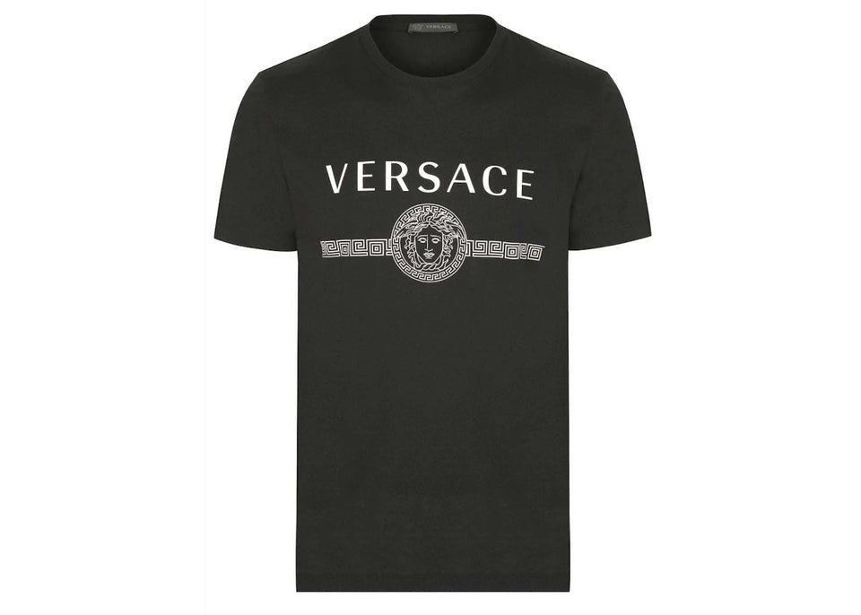 Versace Medusa Logo T-Shirt Black