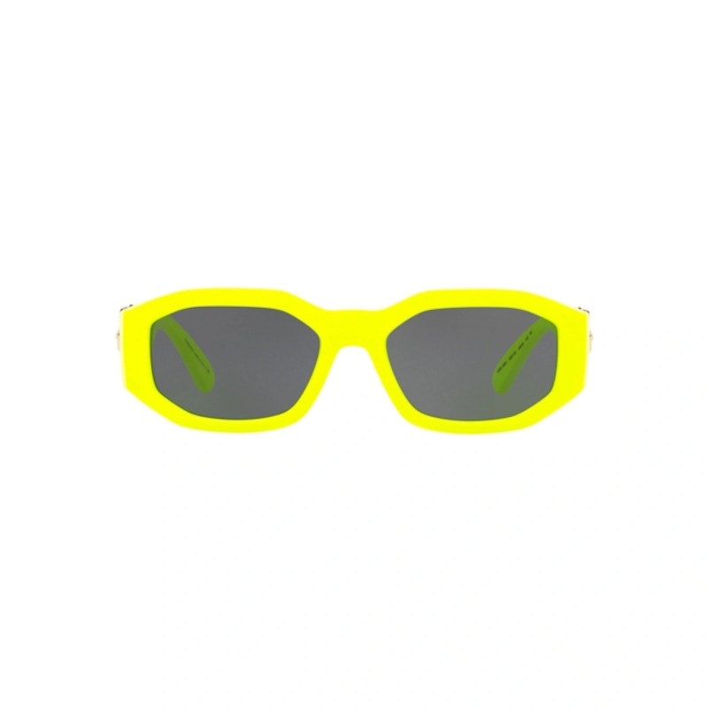 Versace Oval Sunglasses Yellow Fluorescent (0VE4361 532187)