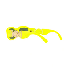 Versace Oval Sunglasses Yellow Fluorescent (0VE4361 532187)
