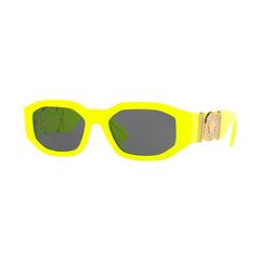 Versace Oval Sunglasses Yellow Fluorescent (0VE4361 532187)