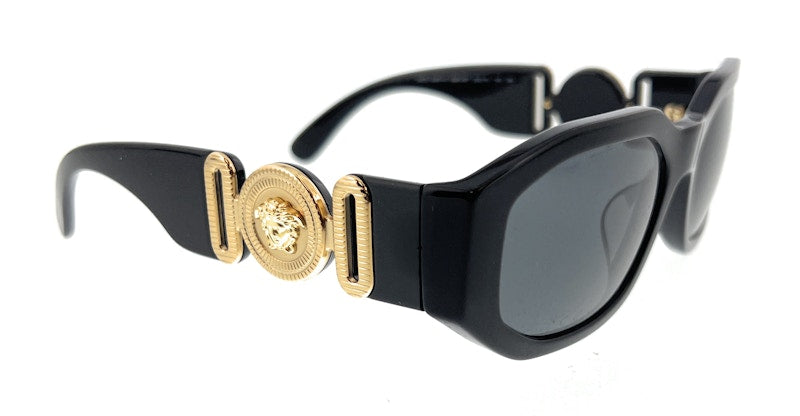 Versace Rectangle Sunglasses Black (0VE4361F GB1/87)