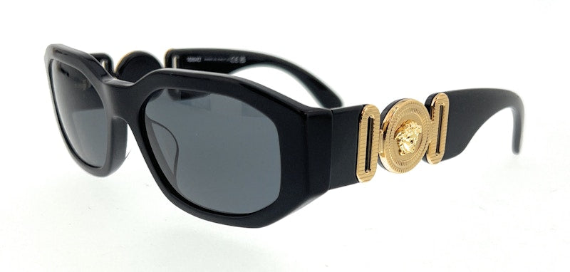 Versace Rectangle Sunglasses Black (0VE4361F GB1/87)