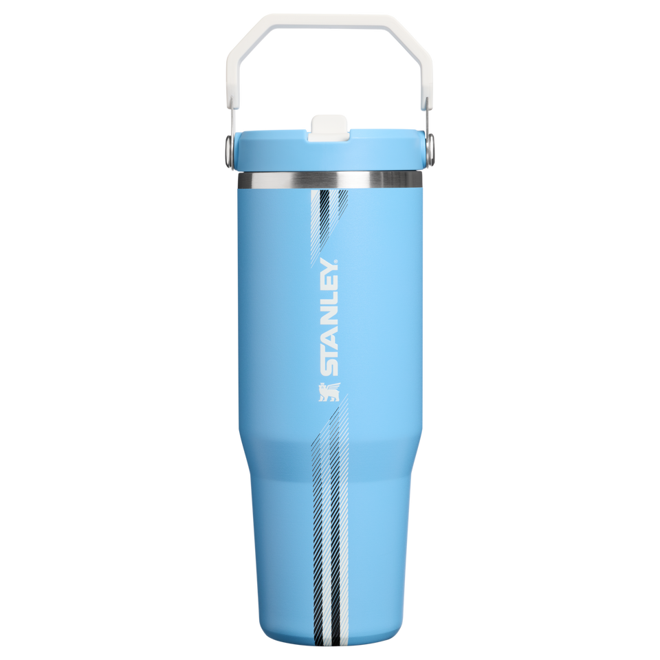 The Country Collection IceFlow Tumbler | 30 OZ Team Light Blue White