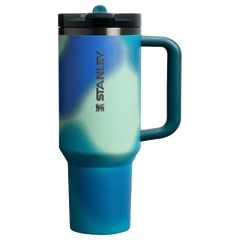The New Frequency Quencher ProTour Flip Straw Tumbler Coastal Teal Motion