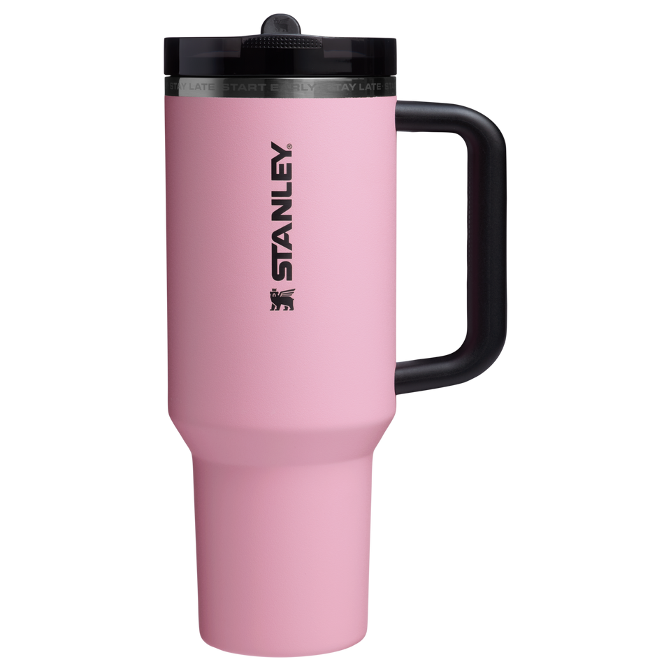 Stanley The Messi x Stanley Quencher ProTour Flip Straw Tumbler 40 OZ Messi GOAT Pink