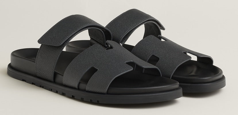 Hermes Chypre Sandal - Gris Orage